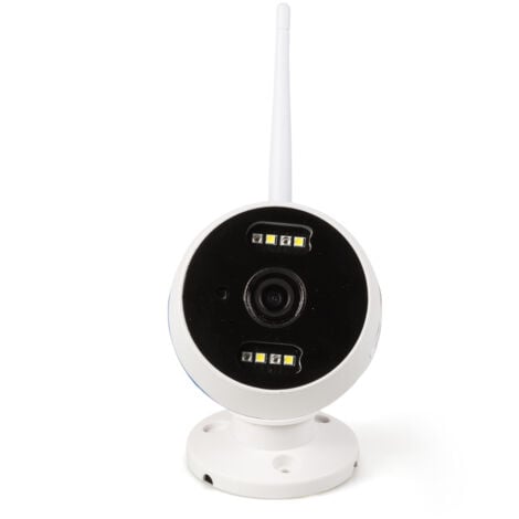 GREENICE Cámara Videovigilancia 1080p Compatible Tuya - Dia/Noche - Detector Movimiento -Audio - Adaptador 12VDC