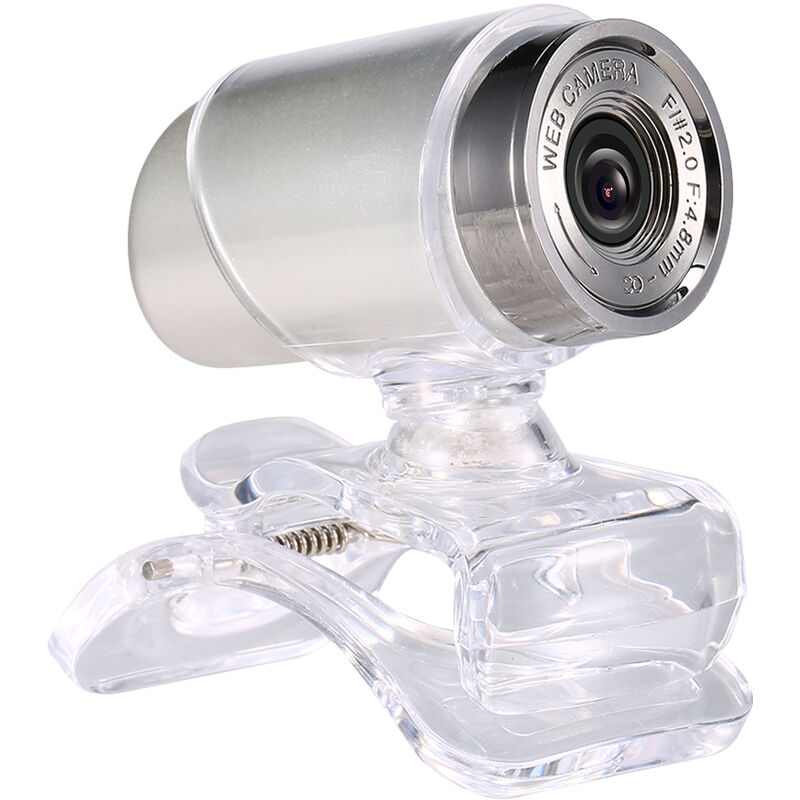 

Happyshopping - Camara web 480P Camara web con transmision en vivo Camara web USB giratoria de 360 ​​grados para computadora portatil Camara web con