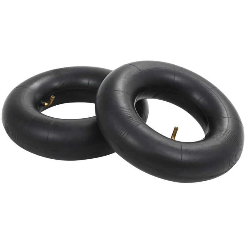 

Cámaras de aire para carretilla 2 unidades caucho 13x5.00-6 - Negro - Vidaxl