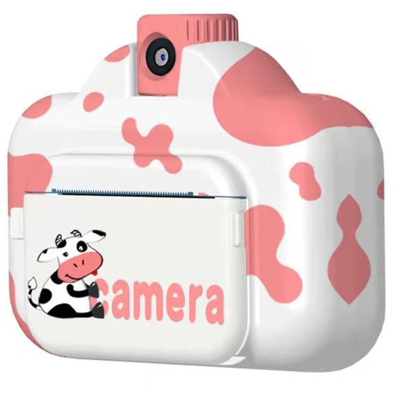 

Camaras de impresion instantanea WiFi Camara para ninos Pantalla de 2.4 pulgadas Grabacion de video 1080P Lente de rotacion de 180 ¡ã sin tinta con