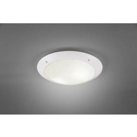 Camaro plafoniera esterno metacrolato bianca d. 33cm ip54 r60502031