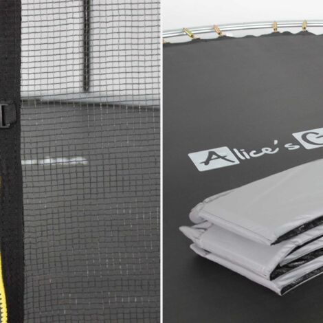 Camas elásticas 305 cm,trampolin para niños,hasta 150kg,Gris Mars