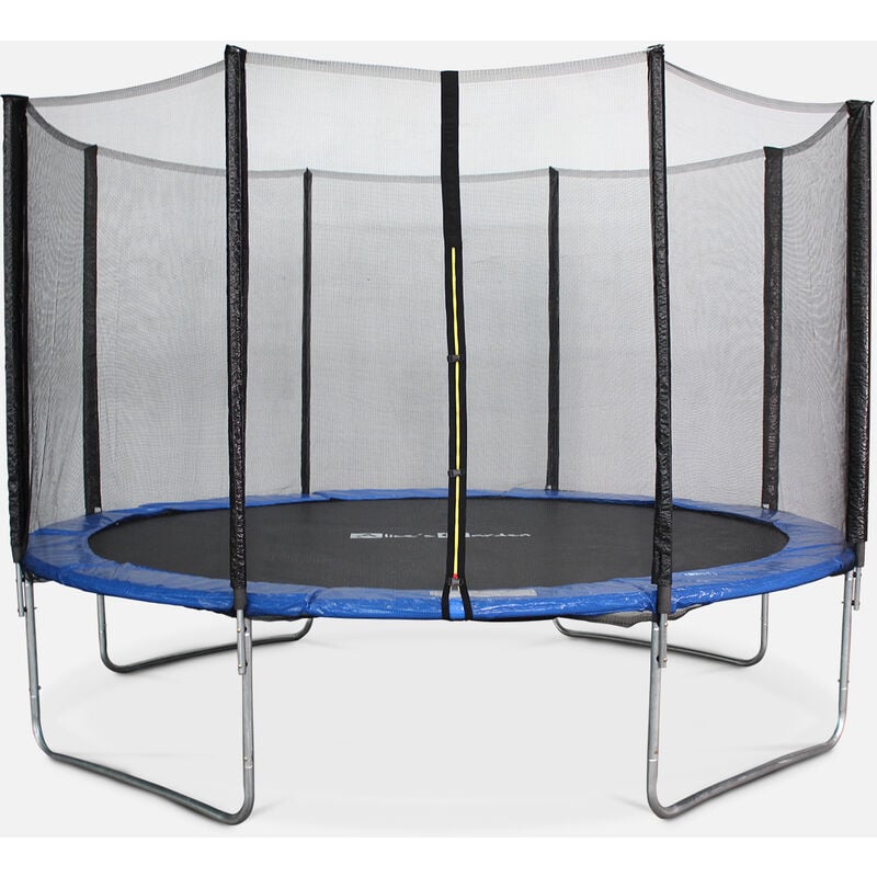 

Alice's Garden - Cama elástica 370 cm, Trampolín para niños, aguanta hasta 150 kg (estructura reforzada) - SATURNE - Azul