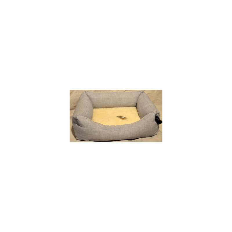 

Camas para Perros cama gris cojin borreguito 55cm - Siesta