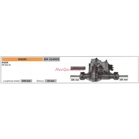 Cambio trazione semovenza MAORI rasaerba tosaerba tagliaerba MP 824 M 030914 COMPLETA