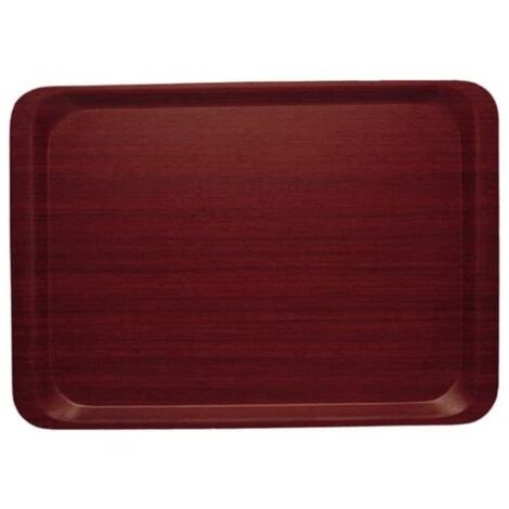 Cambro ca3343e73 Mogano Capri vassoio laminato, liscia, 330 mm x 430 mm
