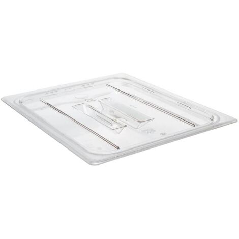 CAMBRO - COPERCHIO PER CONTENITORE ALIMENTI FOOD PANS IN POLICARBONATO TRASPARENTE - FORMA RETTANGOLARE
