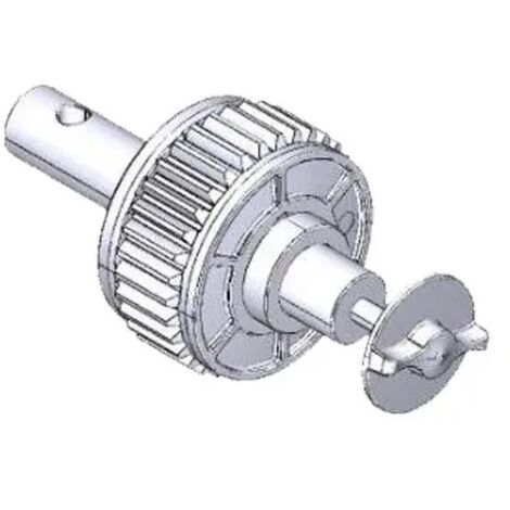 CAME 119RIBX007 Albero Lento Riduttore Per Motore Bx 74 78 Ricambio