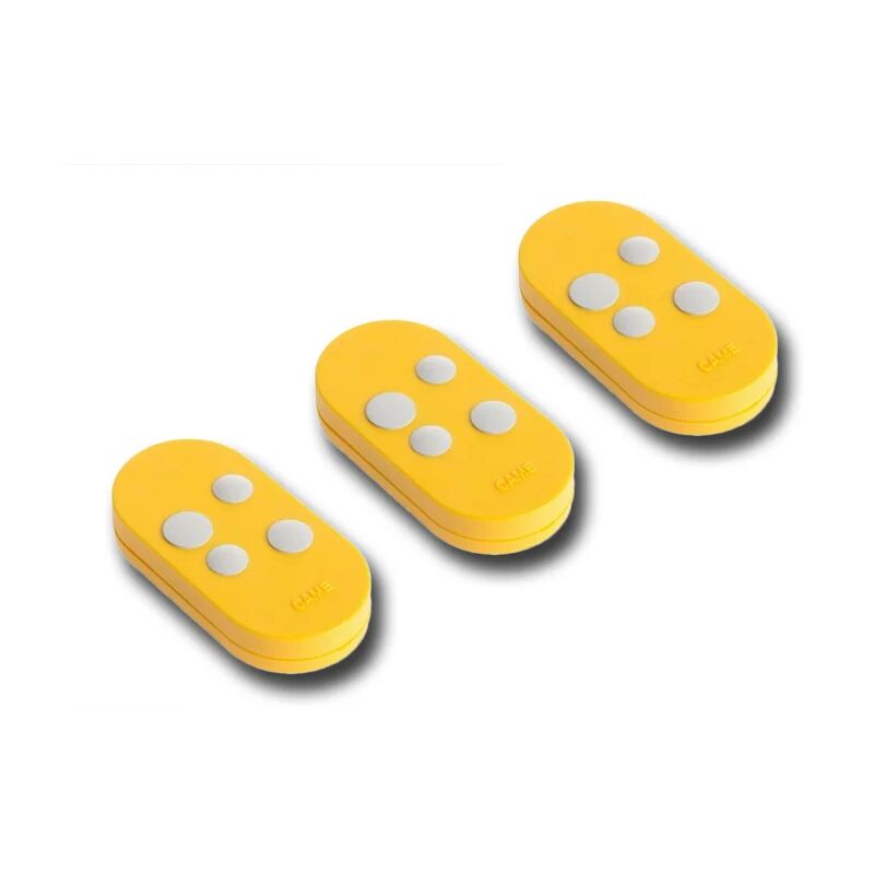 

came 3 mandos 4 canales rolling code amarillo topod4rys 806ts-0123