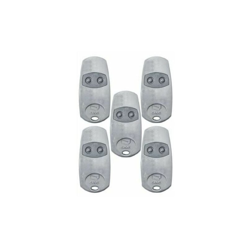 Pack de 5 Telecommandes d'origine Came TOP432EE - Frequence de code fixe 433,92 MHz