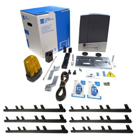 Came Automazione completa scorrevole BXV06AGS 600Kg + 6M Cremagliera - 8K01MS-004
