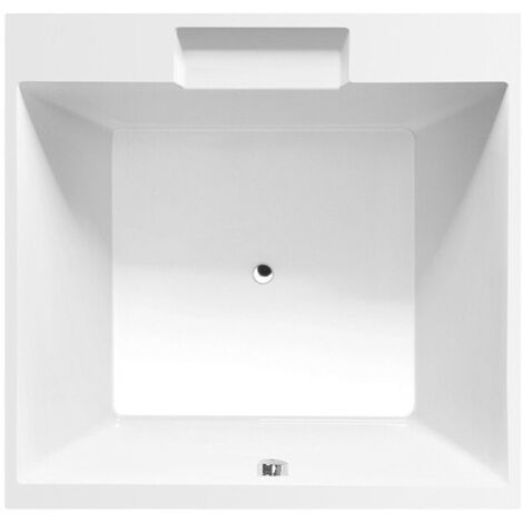 CAME Bain carré avec support. Structure 175x175x50cm, Blanc