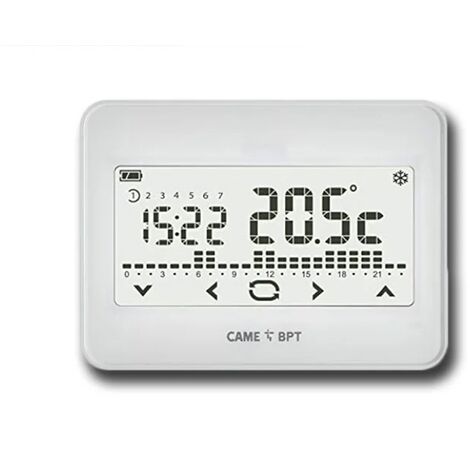 came bpt chronothermostat mural écran tactile th/550 wh 230 845aa-0030
