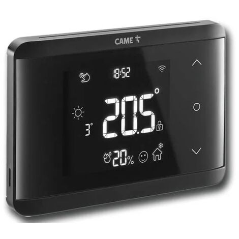 came bpt chronothermostat mural noir 230v th/750 bk wifi wall 845aa-0150