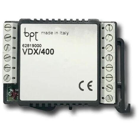 came bpt distributeur vidéo 4sorties paire torsadée interphone vdx/400 62819000