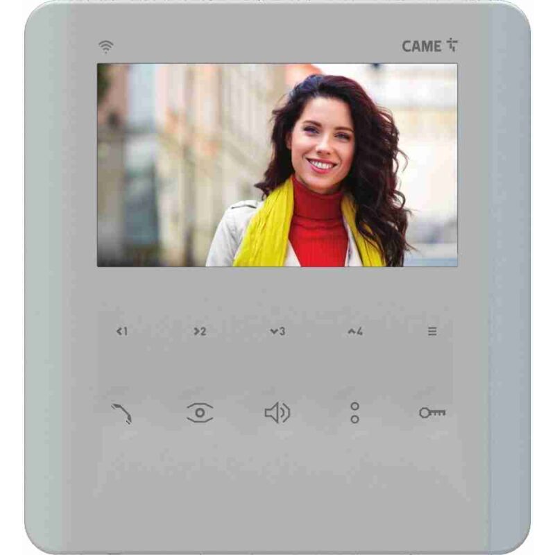 Came - Interphone vidéo mains libres Wifi X1 bpt plx v wifi 840CH-0130 Poste intérieur