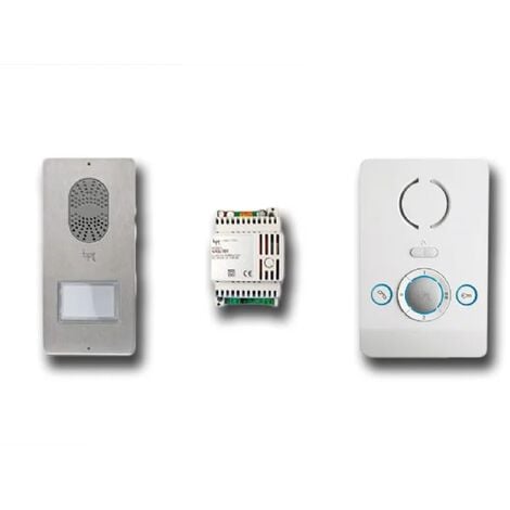 came bpt kit interphone mains libres blanc 001ck0001 ck0001