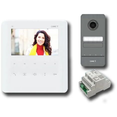 came bpt kit vidéo et audio mains libres bianca 001ck0002 ck0002