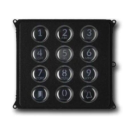 came bpt plaque frontale module clavier en zamak peint mtmfkbvr-ma  840xc-0270