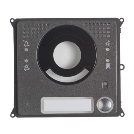 came bpt plaque frontale vidéophone vr 1 bouton en zamak mtmfv1pvr 62030080