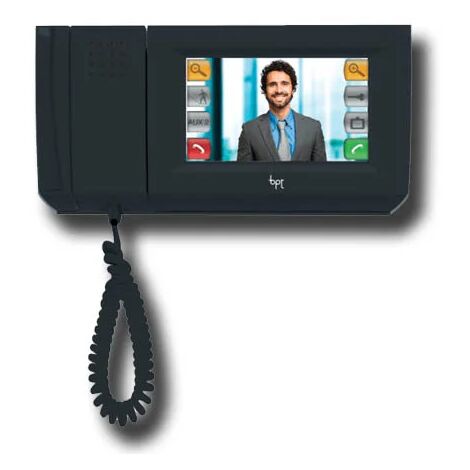 came bpt poste de concierge avec combiné lcd noir mitho sb nf 62940020