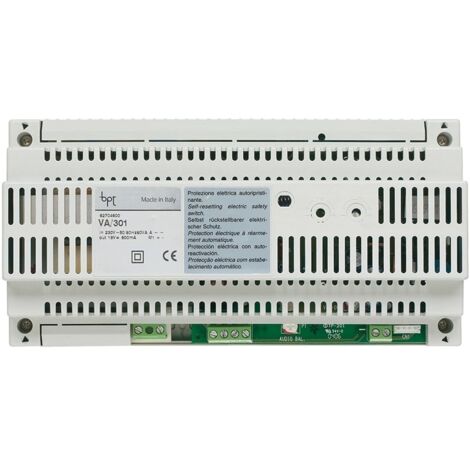 came bpt unité de commande/alimentation 230v pour le rail din va/301 62704600