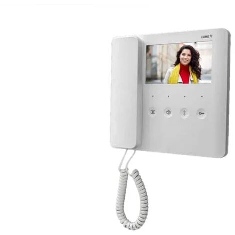 came bpt vidéophone blanc combiné lcd agt v200 840cf-0010
