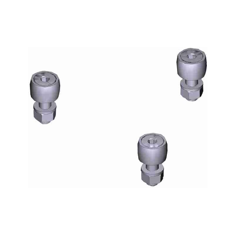 Rouleau avec goupille de sécurité 3 pièces de rechange Came 119RIT305