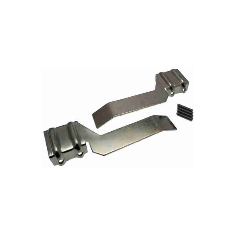 Paire de supports de glissières d'ailes pour moteur de fin de course Bx Bk Bxv de remplacement Came 119RIY038