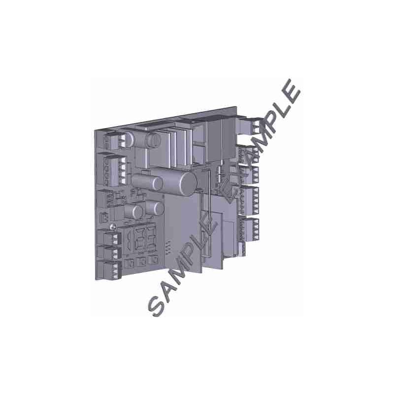 Remplacement de la carte électronique du panneau de commande central ZM3E Came 3199ZM3E