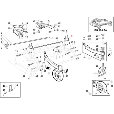 Came de réglage de la hauteur de coupe GTR ORIGINAL GIANNI FERRARI BFB 95220110001