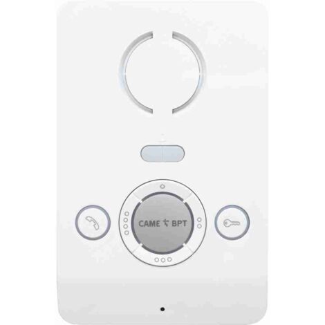 Came – Interphone mural IP 840CC0010 – 2 boutons avec molette – Alimentation PoE – Compatible système IP360 – Degré de protection IP30 - WH 840 CC