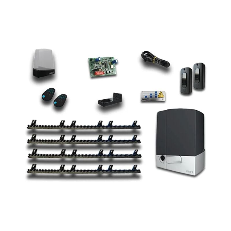 Kit automatisme 801ms-0150 + 4 mt crémaillère nyl emp8k01ms-003crem - Came