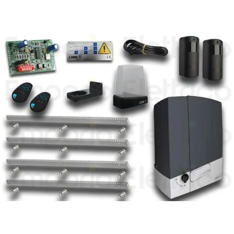 came kit automatisme bxv plus 801ms-0570+ 4 mt crémaillère galvanisée emp8k01ms-056cremz