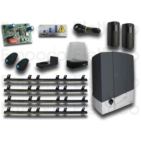 came kit automatisme bxv plus 801ms-0570+ 4 mt crémaillère nylon emp8k01ms-056crem