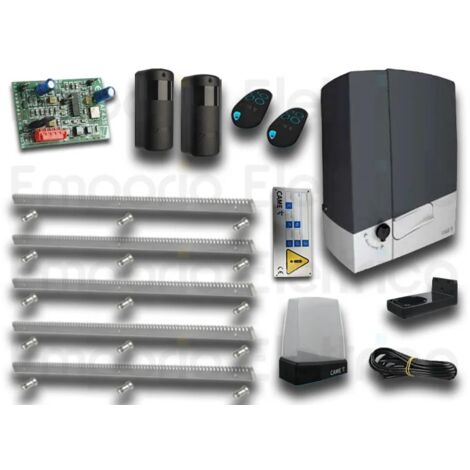 came kit automatisme bxv plus 801ms-0570+ 5 mt crémaillère galvanisée emp8k01ms-056cremz5