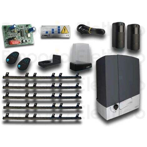 came kit automatisme bxv plus 801ms-0570+ 5 mt crémaillère nylon emp8k01ms-056crem5