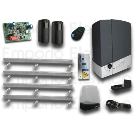 came kit automatisme bxv plus 801ms-0580+4 mt crémaillère galvanisée emp8k01ms-057cremz