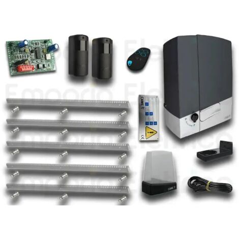 came kit automatisme bxv plus 801ms-0580+5 mt crémaillère galvanisée emp8k01ms-057cremz5