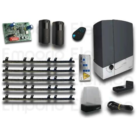 came kit automatisme bxv plus 801ms-0580+5 mt crémaillère nylon emp8k01ms-057crem5