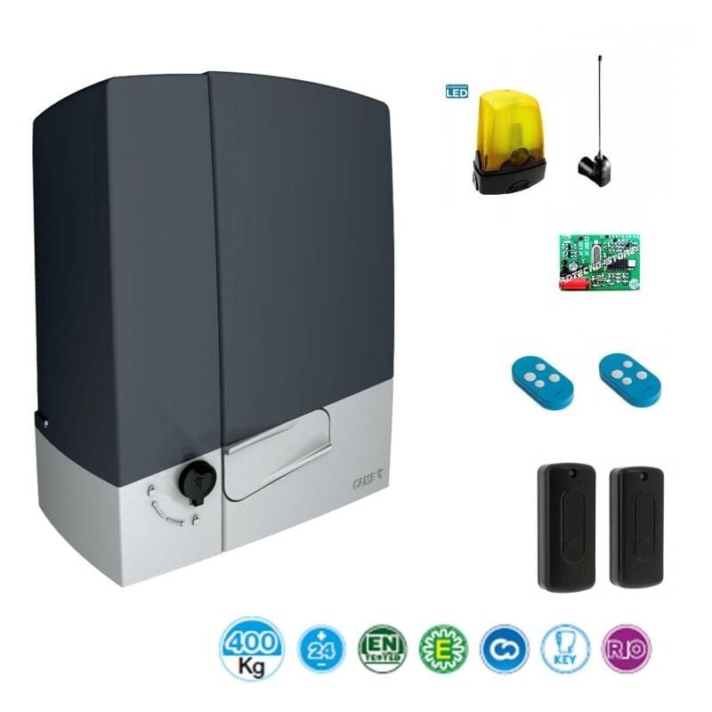 Kit BXV04AGS Motorisation portail coulissant Came 24V 8K01MS-003 Came