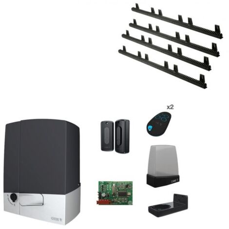 Came kit BXV cancelli scorrevoli fino a 14M e 400Kg + 4 MT Cremagliera - 8K01MS-003