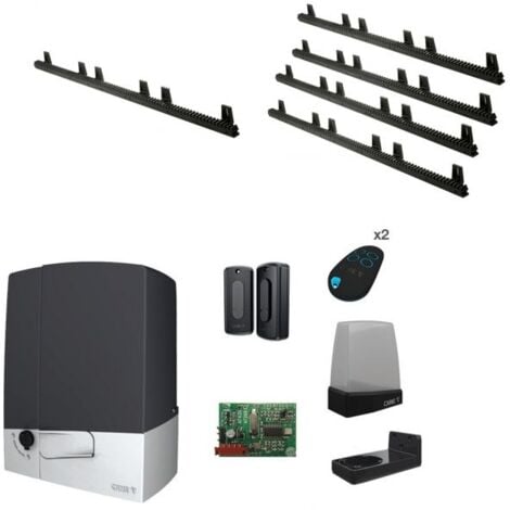 Came kit BXV cancelli scorrevoli fino a 14M e 400Kg + 5 MT Cremagliera - 8K01MS-003