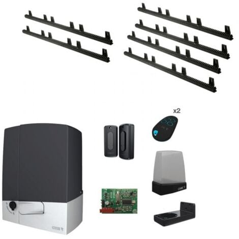 Came kit BXV cancelli scorrevoli fino a 14M e 400Kg + 6 MT Cremagliera - 8K01MS-003