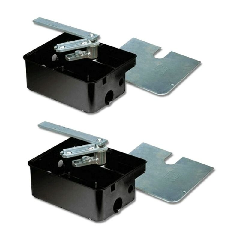 Kit de 2 boîtes de fondation Came pour moteur enterré 001FROG-CF 001U1985