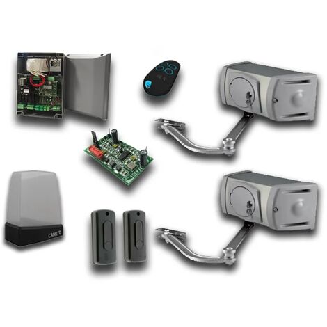 Came – Kit de motorisation de portail – 1U1275 – Pour portails battants jusqu'à 4m – Tension 24V – Moteur irréversible FE4024 - u1275