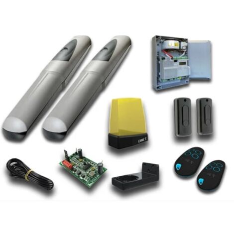 Came – Kit de motorisation de portail – 1U7311ML – 24V DC – Pour portails battants jusqu'à 3m et 500kg – Moteurs irréversibles avec encodeur