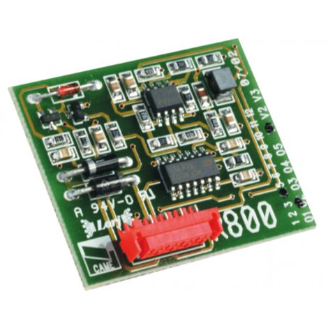 Came – Module de carte de décodage et de gestion du contrôle d'accès – 1R800 – Alimentation 12V – Pour installation en intérieur – Sélecteurs à clavier