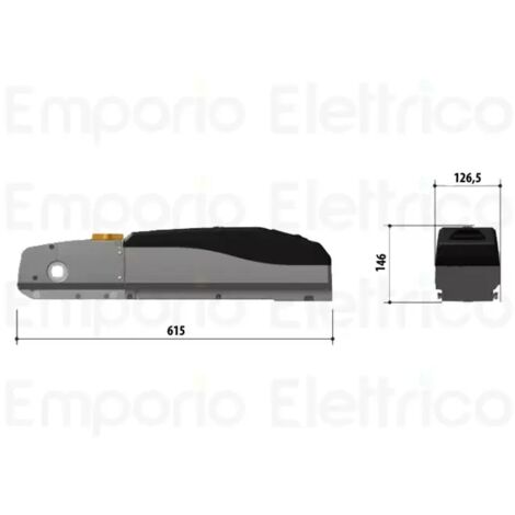 came motoréducteur emega40 24v dc 001em4024 em4024