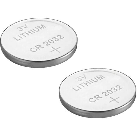 came paquet de 2 batteries au lithium 3v cr2032 806xg-0020
